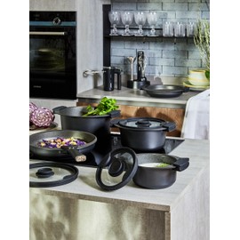 Tognana Avantspace Abtropfdeckel 16 cm, Glas, transparent