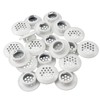 Semetall Air Vents 20 Pack 19mm(0.75") Stainless Steel Circular Soffit