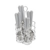 French Home Bistro 16-Piece Stainless Steel Flatware Set — Dinner