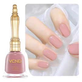 VCND Sheer Nude Purple Nail Polish, Light Purple Jelly nail polish 0.35 fl. oz - 10.5 ml, No UV Lamp Needed, Quick-Dry and Long-Lasting, Chip-Resistant and Odorless, Home DIY, Nail Polish Gift
