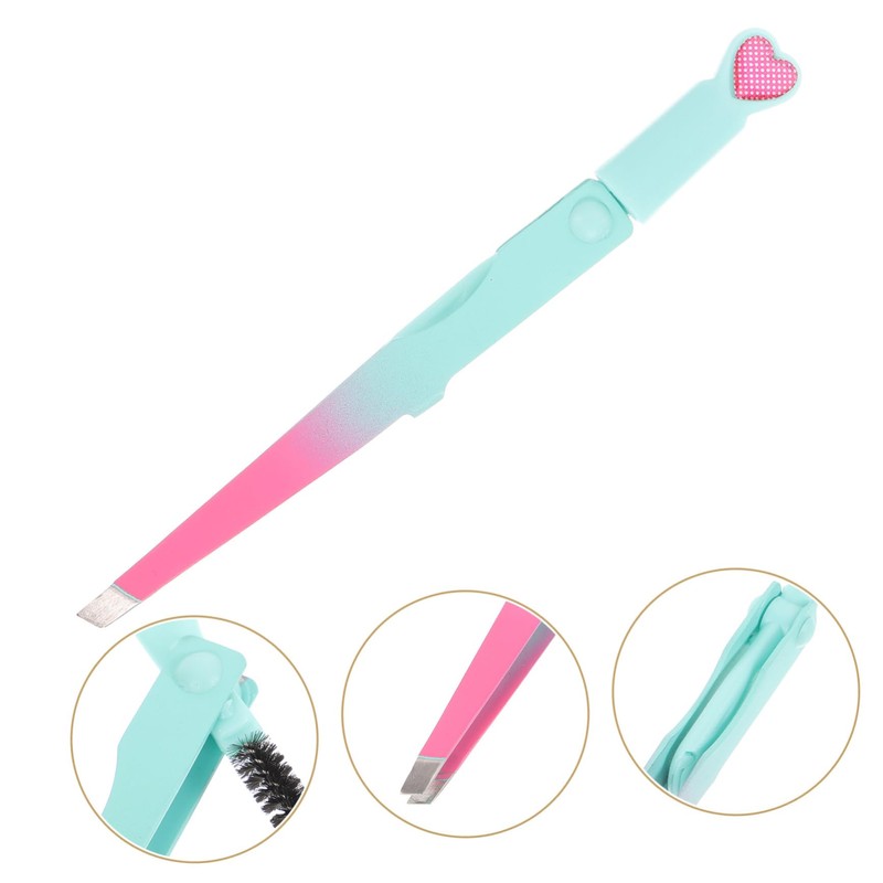 Baluue Multi-functional Eyebrow Trimmer Kit Includes Brush Tweezers and Trimmer