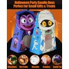 qiqee Halloween Candy Boxes with Window 36packs 4x6.5x2 Inch Bakery