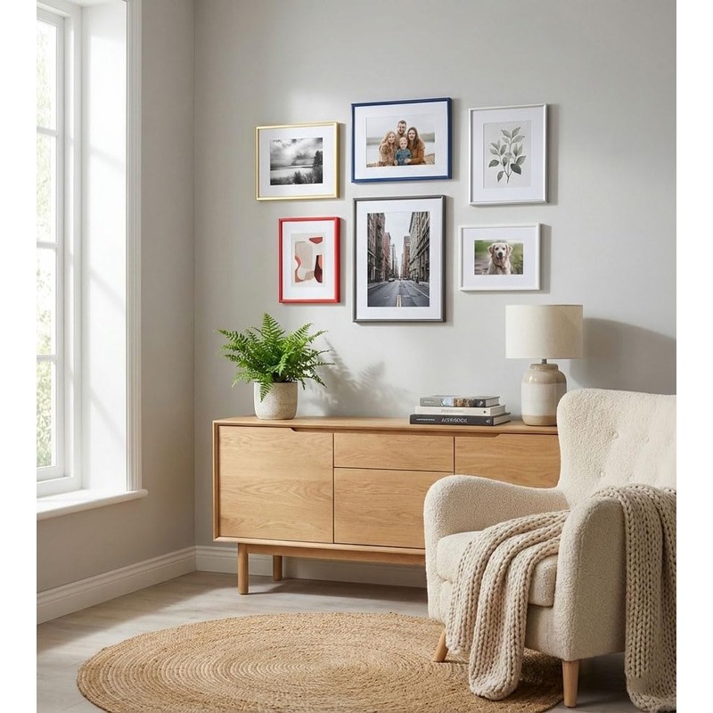 Ideal New Lifestyle Plastic picture frame, square: 20x20 cm, 30x30