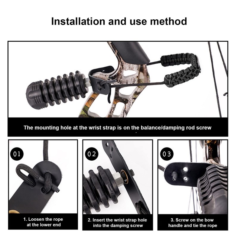Bows Arrows Equipment, Durable Adjustable High Versatility Bow Archery Wrist