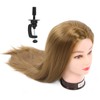 Practice Mannequin Head with Hair, Selected High Temperature Fiber Hairdresser
