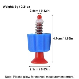 SagaSave PP Automatic Safety Valve Accessory, Blue Pressure Relief Valve, Air Relief Valve, for 3L/5L/8L Backpack Sprayers (Blue)