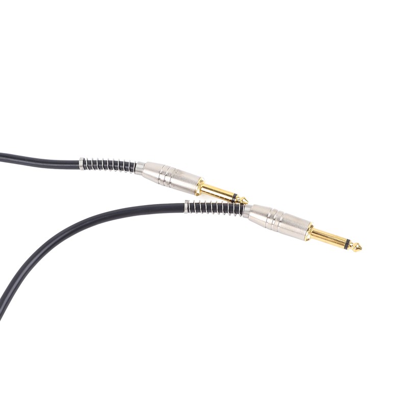 6.35mm Instrument Cable Noise Reduction Audio Device Connection Cable for