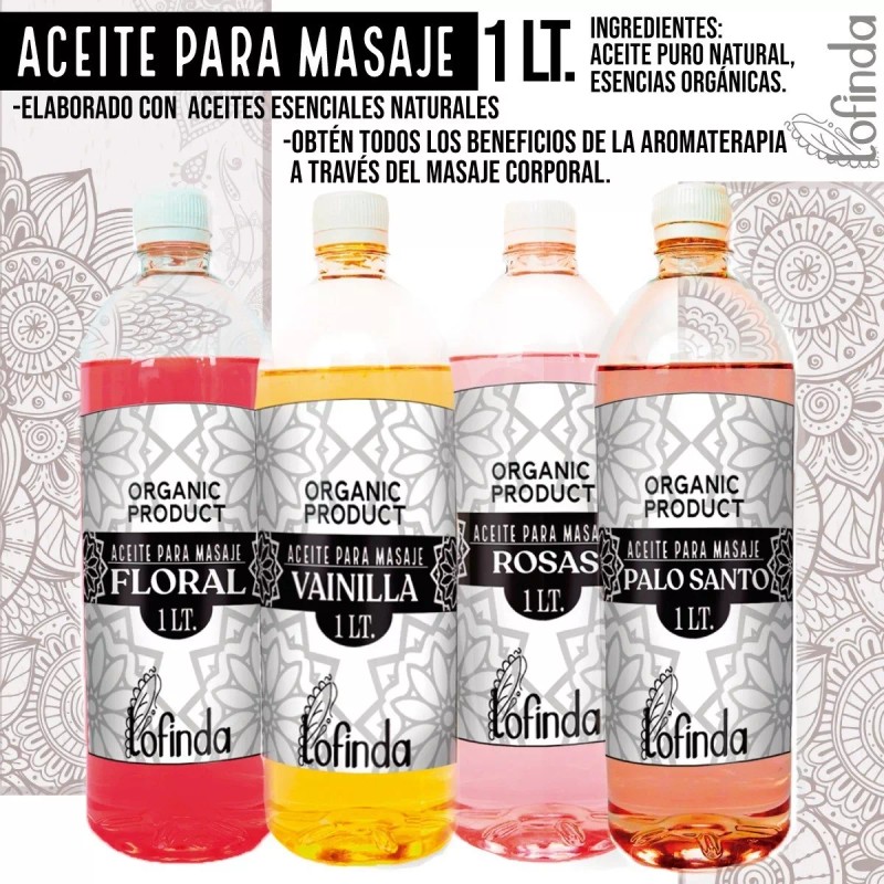 Lofinda Aceite Esencial Para Masaje Menta 1 Litro