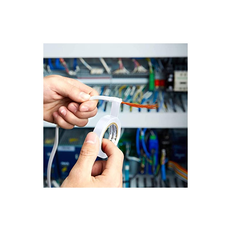 PVC Insulation Tape Thickness 0.13mm 25mm x 25m White