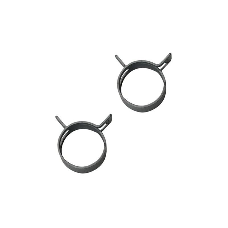 Livilac RVB15-2 13A Pair Hose Clip Band 2 Pack