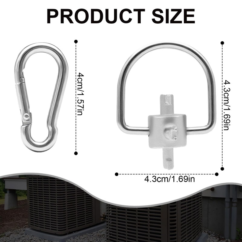 HVAC Tools, Locking Cap Key for Refrigerant Locking Caps, HVAC