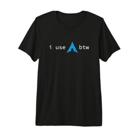 I Use Arch, BTW Premium Tri-blend T-Shirt