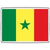 Pixly® Senegal Flag Fridge Magnet Large Jumbo Size Senegalese Keepsake