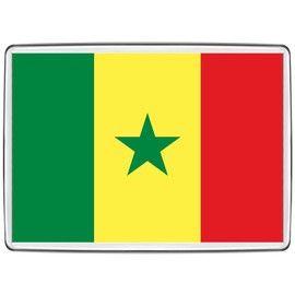 Pixly® Senegal Flag Fridge Magnet Large Jumbo Size Senegalese Keepsake Country Souvenir Novelty Refrigerator Magnets Gift