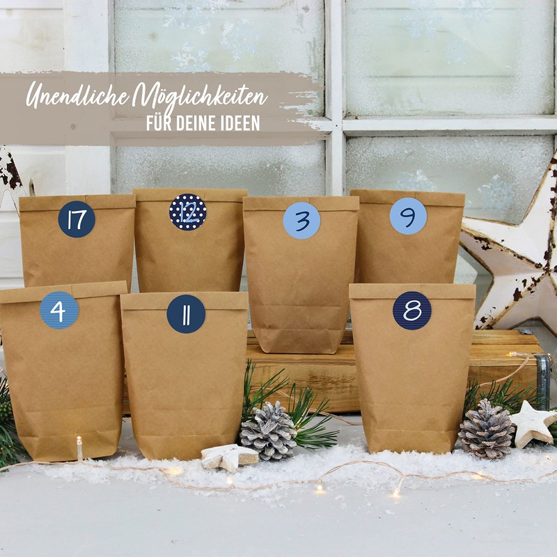 24 Advent Calendar Numbers-Sticker-No. 2