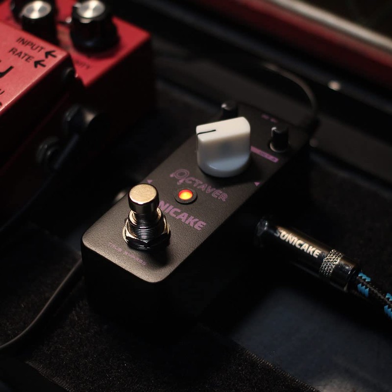 SONICAKE Octave Guitar Pedal Octave Pedal Guitar Effects Pedal Analog