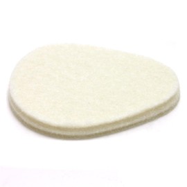 Dr. Jill's Foot Pads, YJ10-2046, Metatarsal Pad 1/4" Felt (12 Pack) Ball of Foot Pad
