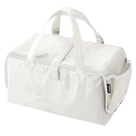Yamazaki 3443 Tower Iron Plastic Bag, White, Cotton/Polyester, 33 x 18 x 18 cm