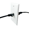 BUPLDET 1 Port Cat7 Ethernet Wall Plate Female to Female