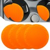 Car Cup Holder Coaster, 4 Pack 2.75 Inch Diameter PVC