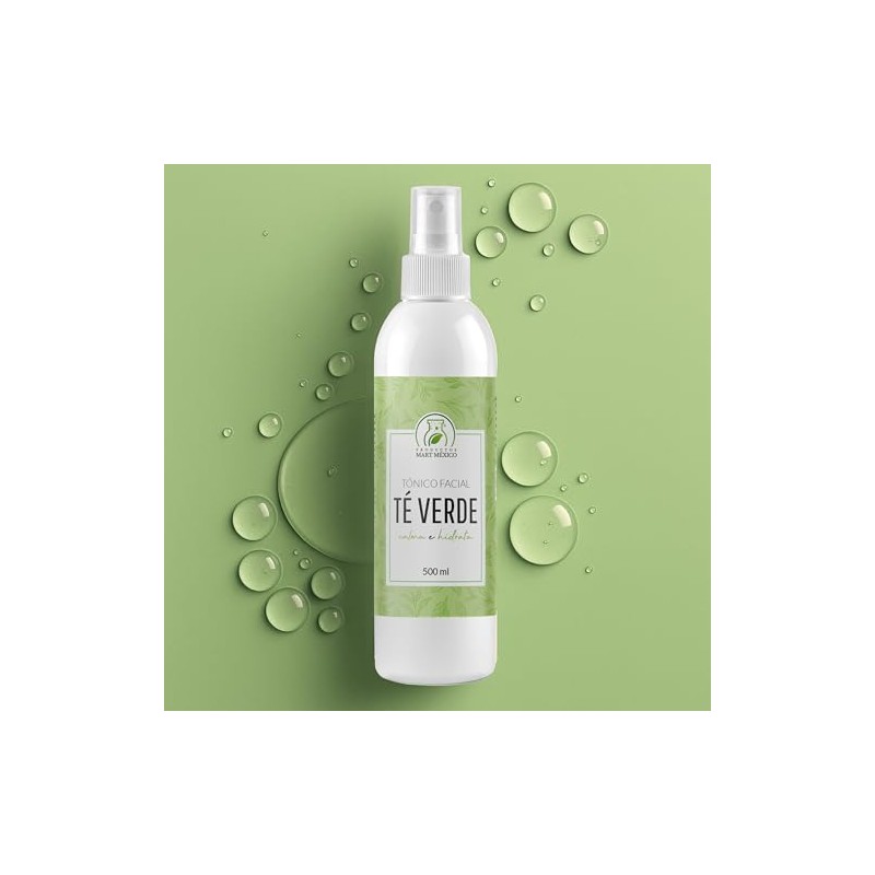 Tónico De Té Verde Hidratante Facial 500 Ml Productos Mart