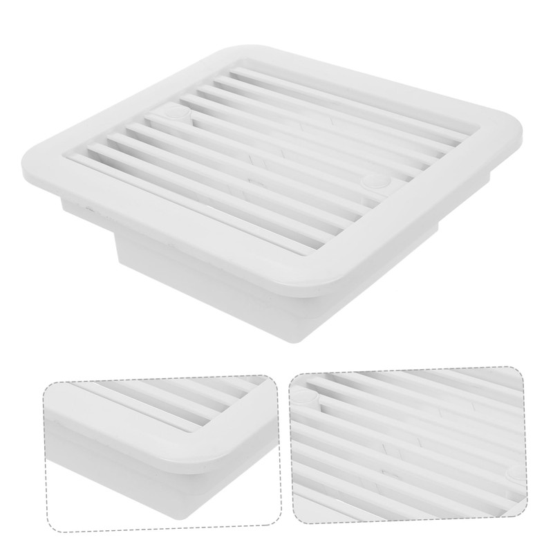 KOMBIUDA 1 Set Rv Vent Cover Louvered Air Outlet Grille