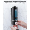 Soap Dispenser Wall Mounted 400ML,Liquid Shower Gel Shampoo Bottle for