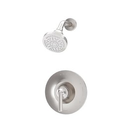 Birch HydroMersion Single Handle Shower Trim Kit with Escutcheon in Satin Nickel - 1.5 GPM (Valve Not Included) - 5991STN15TRM