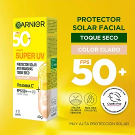 Garnier Super Toque Seco Fps Protector Solar Efecto Mate