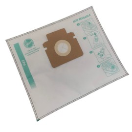 Hoover H90 Vacuum Cleaner Bags, Original, Microfiber, Pure EPA, Anti-Odor, Extra Filtering, Compatible with Hoover H-ENERGY 300, 4 Pieces