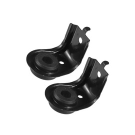 Motoforti 2pcs Upper Radiator Bracket with Rubber Cushion Bushing Radiator for Honda Civic 2006-2011 for Honda Fit 2009-2013 No.74171-SNA-A00 Long-lasting