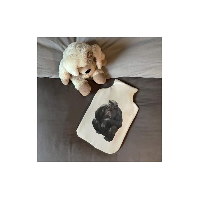 'Chimpanzee' Hot Water Bottle Cover (HW00030909)