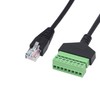 SinLoon Ethernet RJ45 Male Plug to 8 Pin Screw Terminal