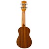 Luna Maluhia Peace Soprano Ukulele with Gig Bag, Satin Natural