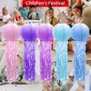 Hanging Jellyfish Paper Lanterns,Ocean Themed Decorations for Wedding, Kids' Birthday