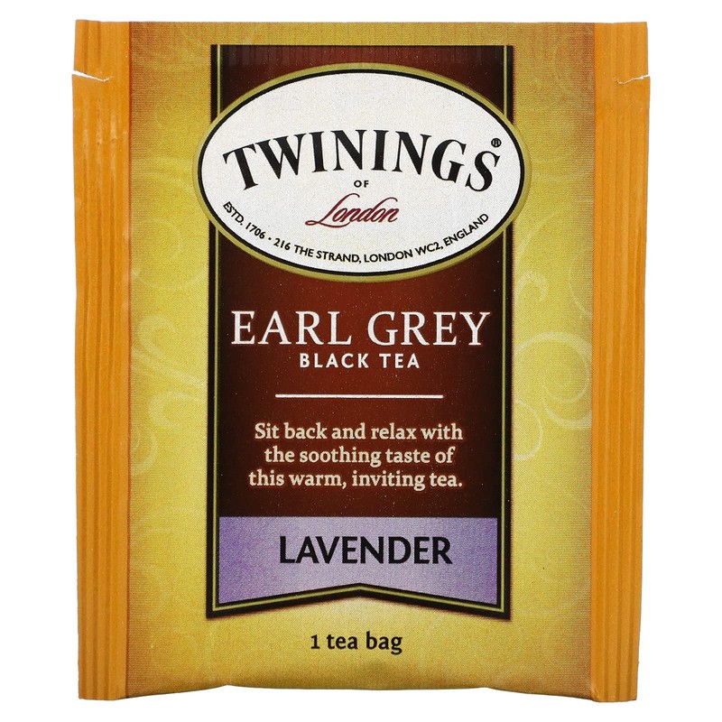 Twinings Tea, Earl Grey Lavender, 20 Count (Pack of 6)