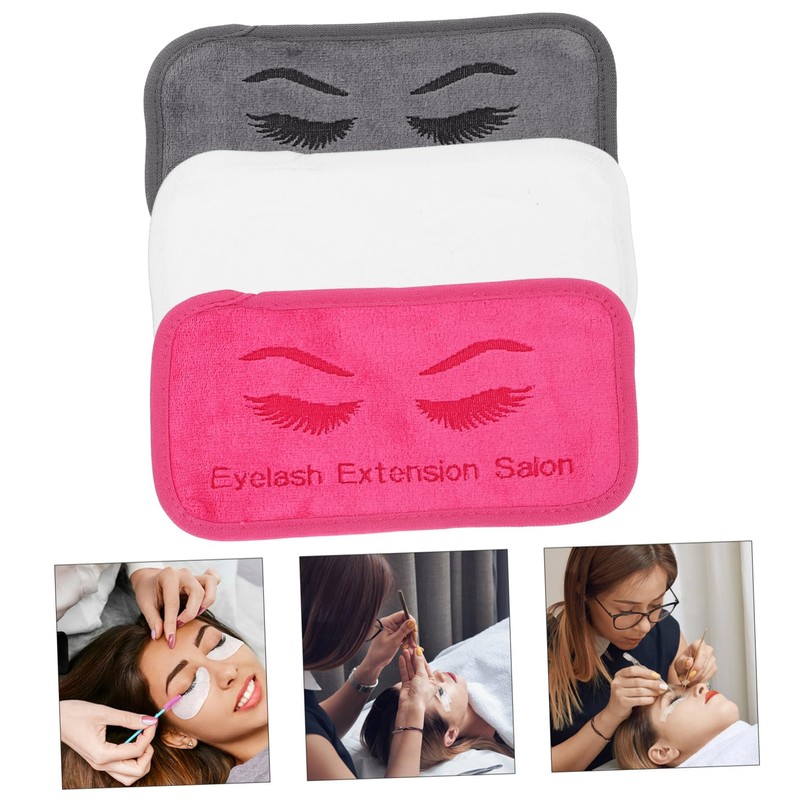 3pcs Eyelash Extension Forehead Pad Lash Extension Tool Cushion Support