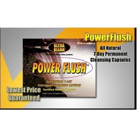 ULTRA KLEAN POWER FLUSH ALL NATURAL 7 DAY PERMANENT CLEANSING CAPSULES
