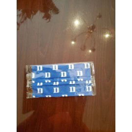 Unbranded Duke Disposable Face Mask Earloop Blue  Unisex Mouth & Nose Cover