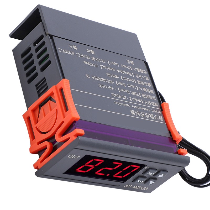 Digital Temperature Controller 0.1℃ Accuracy Thermostat Temperature Regulator for RefrigeratorDC12V