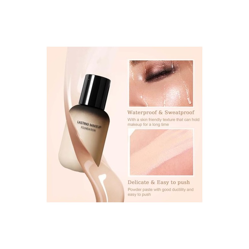 Base de Maquillaje Líquida 40ml, Acabado Mate Natural Color |