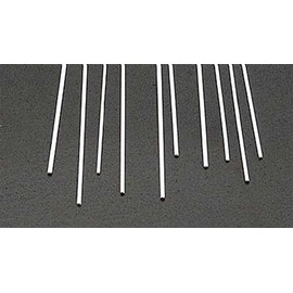 Plastruct MS-20 Square Rod.020 10 PLS90720 Plastic Building Supplies