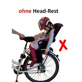 Head-Rest Comfort Römer Jockey Comfort Children's Head Mount and Neck Support for Sleeping in Bicycle Seat Complete Set