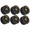 6pcs Pool Cue Tips Professional Multi Layers Billiard Pool Cue