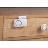 Mengshen Wireless Door Alarm, 4-Pack Small Wireless Magnetic Sensor Warning