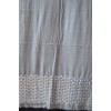 Anthropologie NWT Grey Scarf With Sequin BorderHandwove
