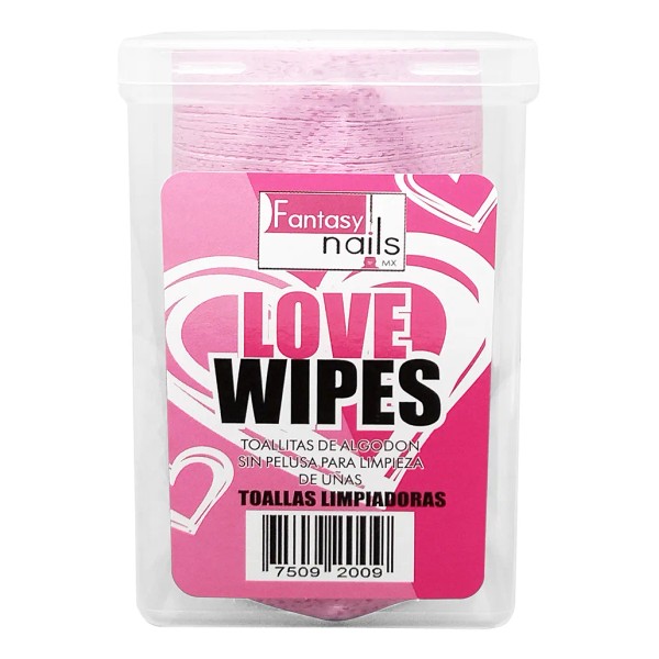 Wipes Toallas Limpiadoras Gasas Uñas Pestañas, Fantasy Nails