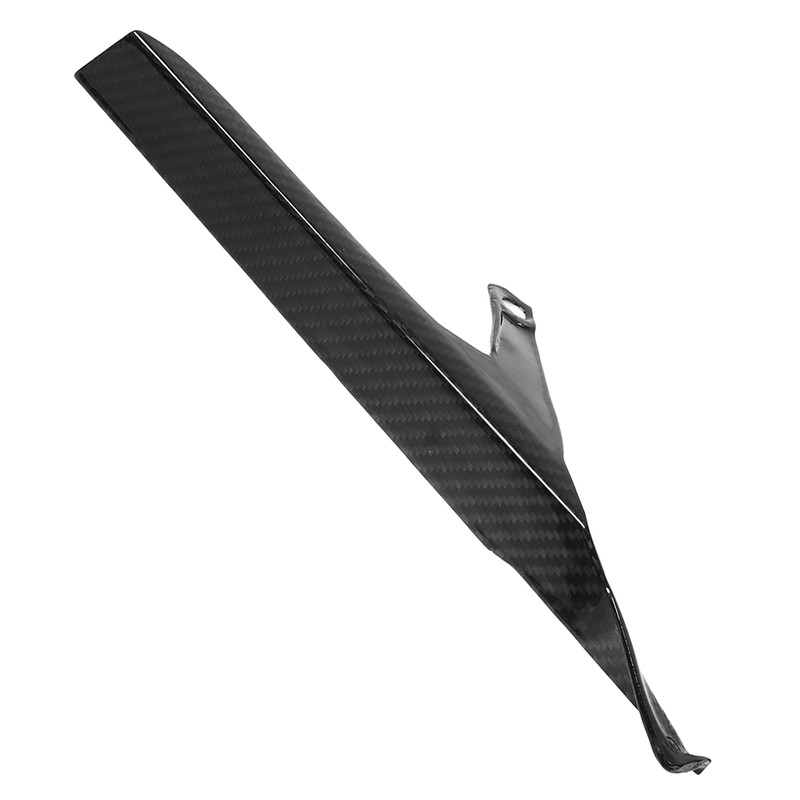 3K Carbon Fiber Motorcycle Chain Guard Cover Shield Protector Replacement