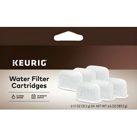 Keurig 5073 Charcoal Water Filter Replacements - 6 Pack.  (Packing May Vary)