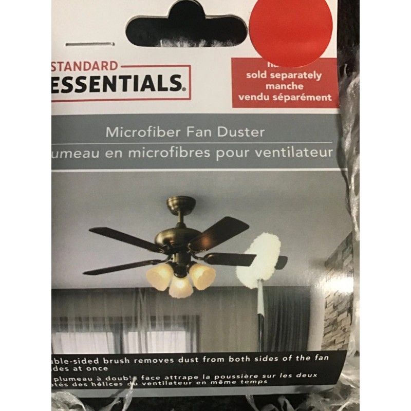 Standard Essential Microfiber Ceiling Fan Double Sided Duster 12” x